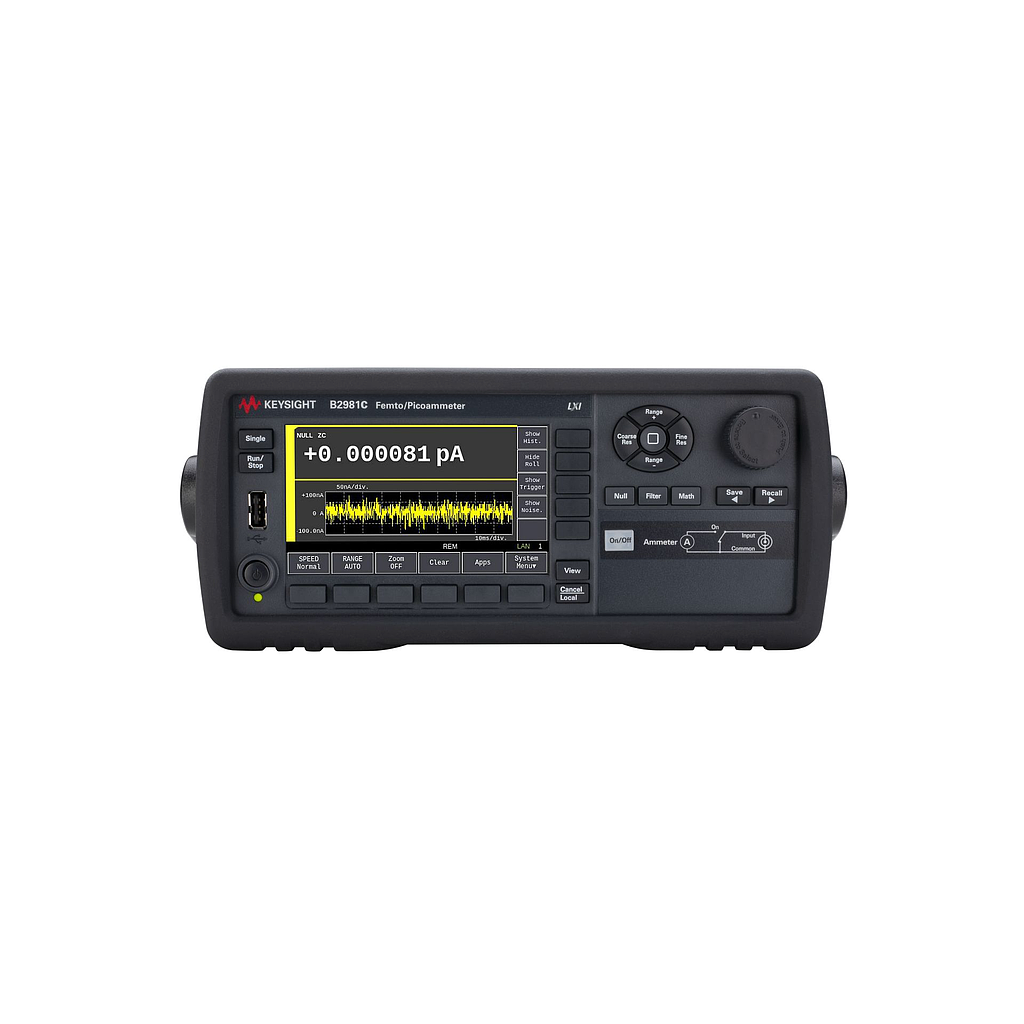 Máy đo dòng điện Femto/Pico KEYSIGHT B2983C (0.01fA, Battery)